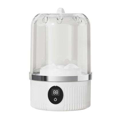 Wireless 1L Mini Washing Machine Portable Underwear Cleaner Socks Washing Machine Dehydratable Laundry Bucket